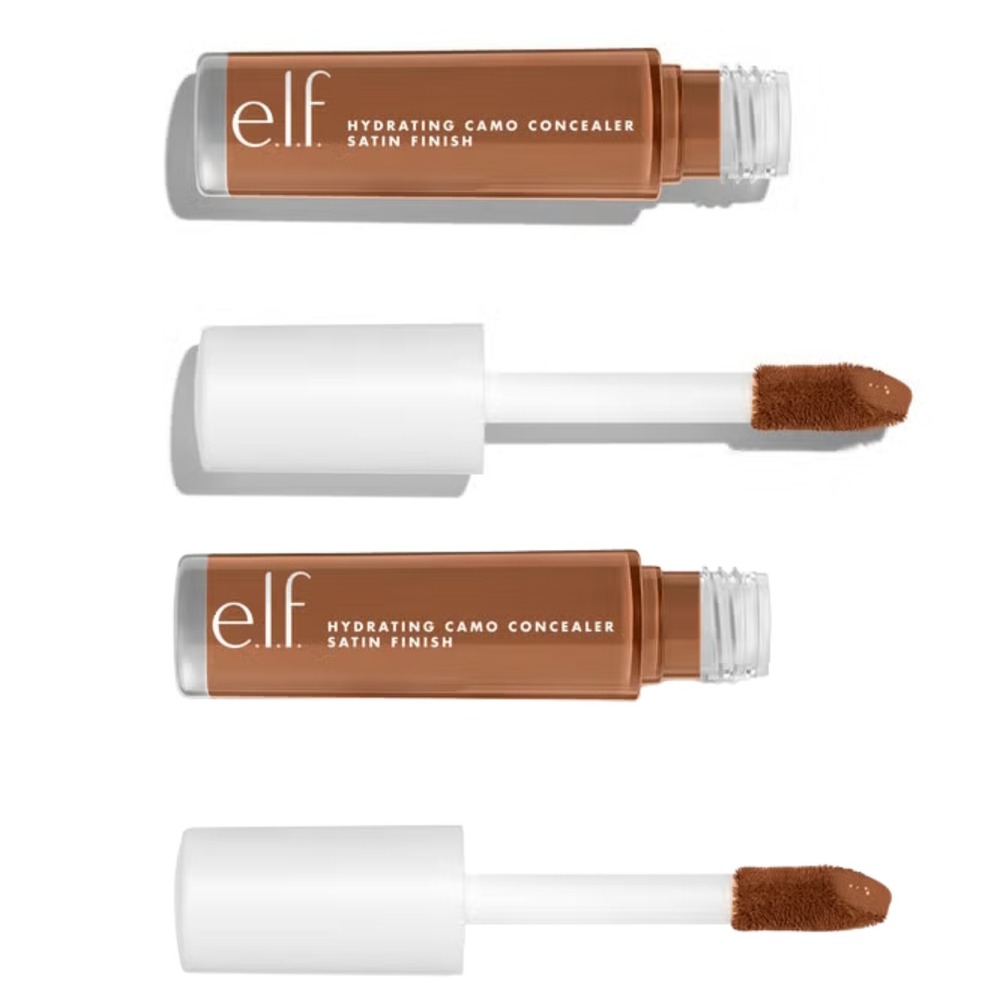 e.l.f. Hydrating Camo Concealer - NIB - Rich Chocolate, TWO (2) Pack